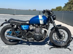 Triumph T100 865cc Customised Scram photo 1