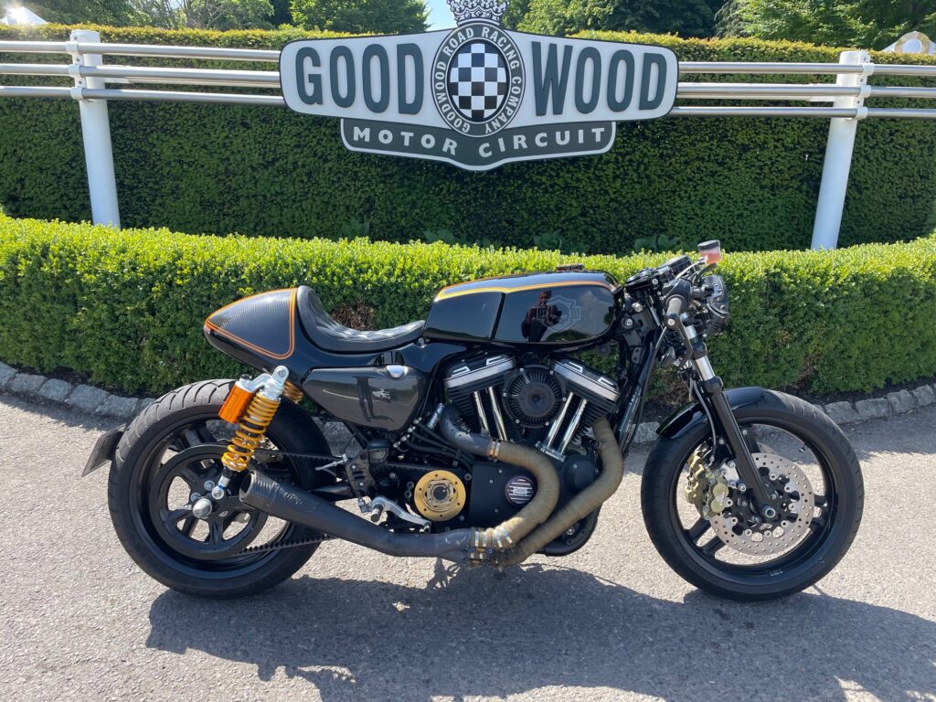 Carbon Fiber Cafe Racer
