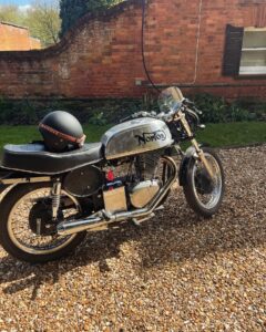 1959 Norton with 650 Suzuki engine photo 1