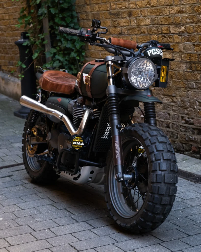 Triumph Scrambler custom – SCRUMMER