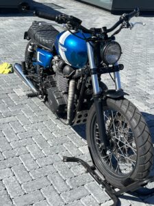 Triumph T100 865cc Customised Scram photo 6