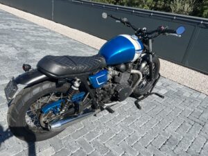 Triumph T100 865cc Customised Scram photo 4