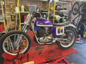 OSSA 250cc Flat Track classic racer photo 4