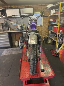 OSSA 250cc Flat Track classic racer photo 3