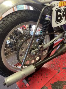 OSSA 250cc Flat Track classic racer photo 2