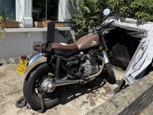 CX500 perfect summer ride around photo 2